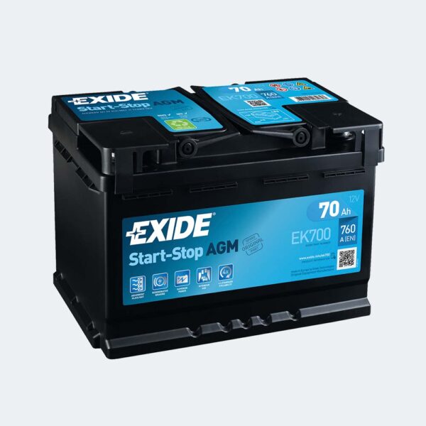 Exide Start Stop AGM Batteries